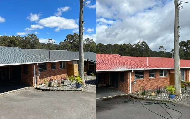 Roof painting in Tasmania